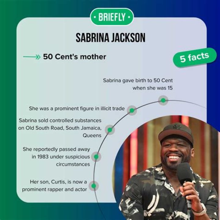 Biography 50 Cents Mother Sabrina Jackson Biography Wall