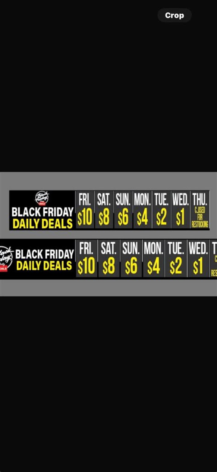 Black Friday Daily Deals Alexandria was live. By Black Friday Daily
