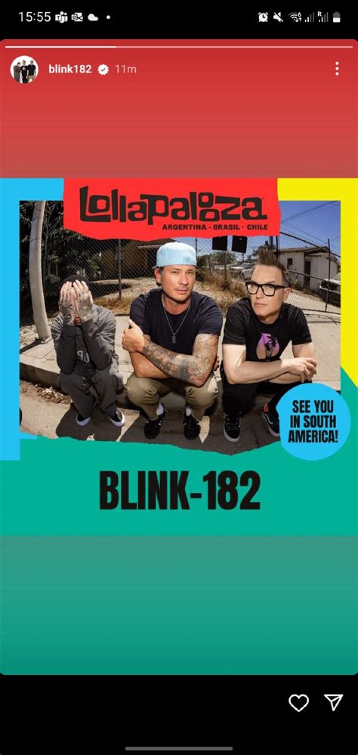 Blink182 postpone Mexico and South American dates to 2024