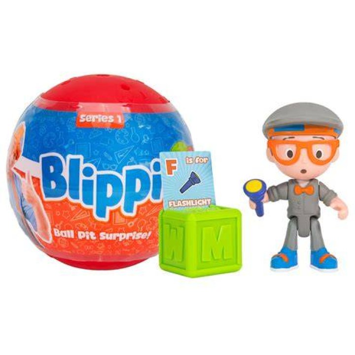 Blippi Ball Pit Surprise, Surprise Balls Featuring A Letter And Word