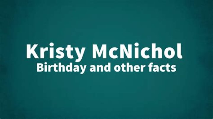 BlogPaper | Kristy McNichol -