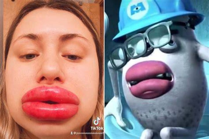 Blue Guy With Big Lips From Monsters Inc Images and Photos finder