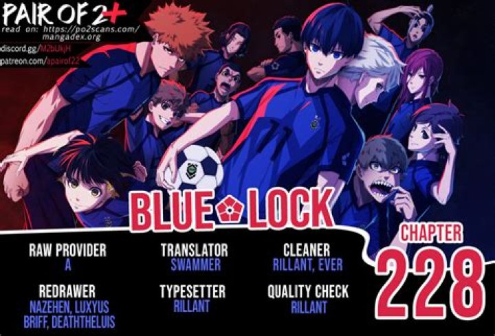 Blue Lock Chapter 228 Release Date & Spoiler OtaKuKan
