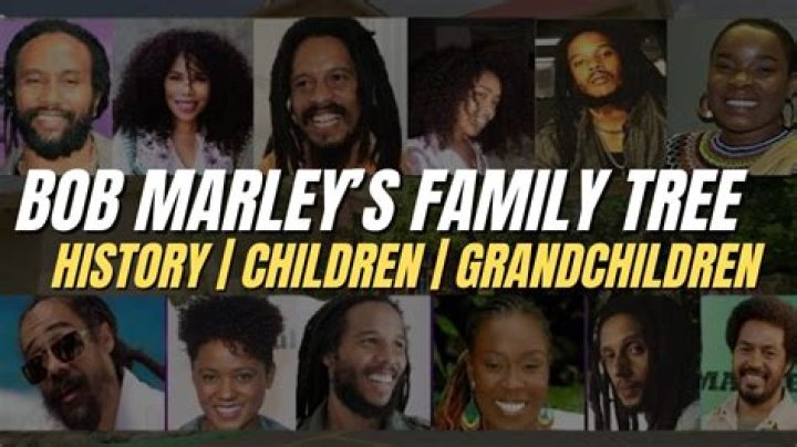 Bob Marley All His Children & 9 Baby Mommas