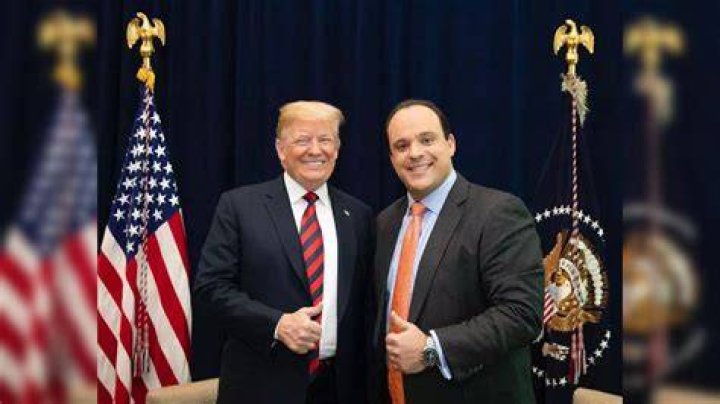 Boris Epshteyn with Donald Trump Boris Epshteyn with Donald Trump