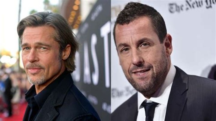 Brad Pitt & Adam Sandler Go to Great Lengths to Avoid Being Recognized