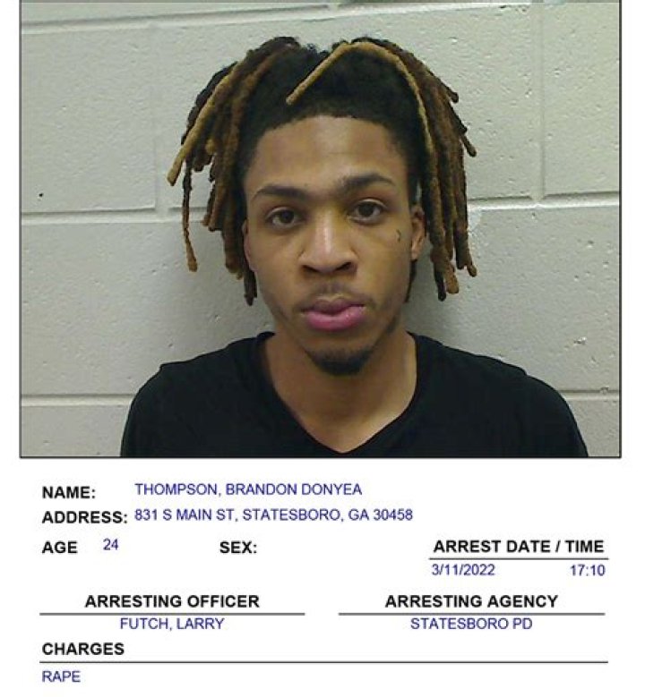 Brandon Thompson arrest report Brandon Thompson arrest report