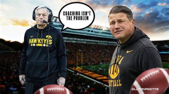 Brian Ferentz Nepotism and Iowa football.