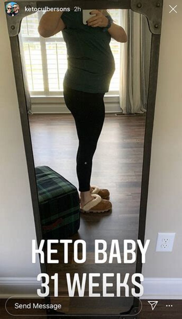 Briana Culberson Shows 31 Weeks Pregnant Baby Bump Photo The Daily Dish