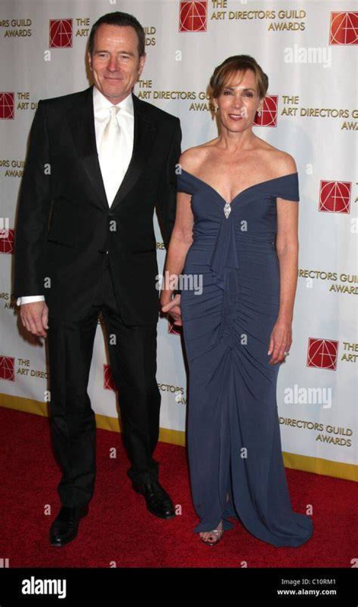 Bryan Cranston and his wife Robin Dearden arriving at the Art Director