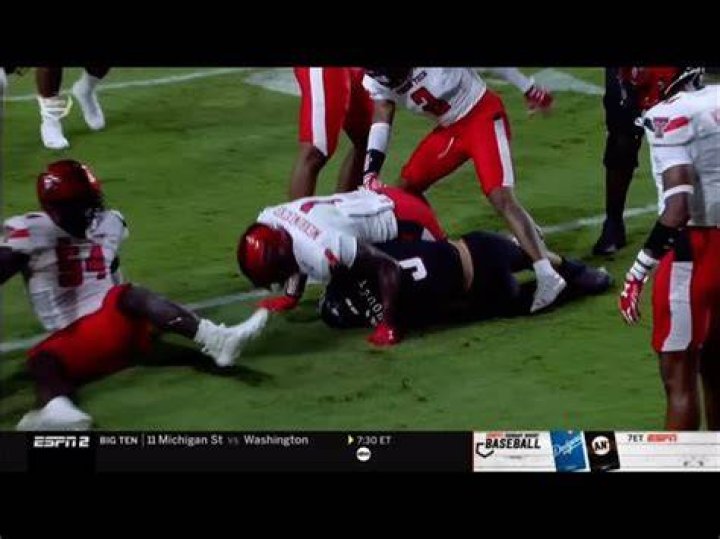 Bryce Ramirez GRUESOME Broken Leg Texas Tech College Football YouTube