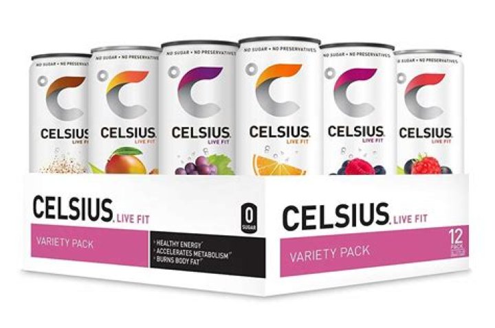 Buy CELSIUS Fitness Drink 9Flavor Variety Pack, Zero Sugar, Slim Can
