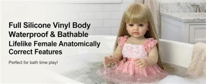 Buy Pinky Lifelike 22inch 55cm Reborn Baby Dolls Full Body Silicone