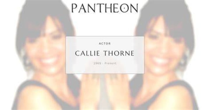 Callie Thorne Biography
