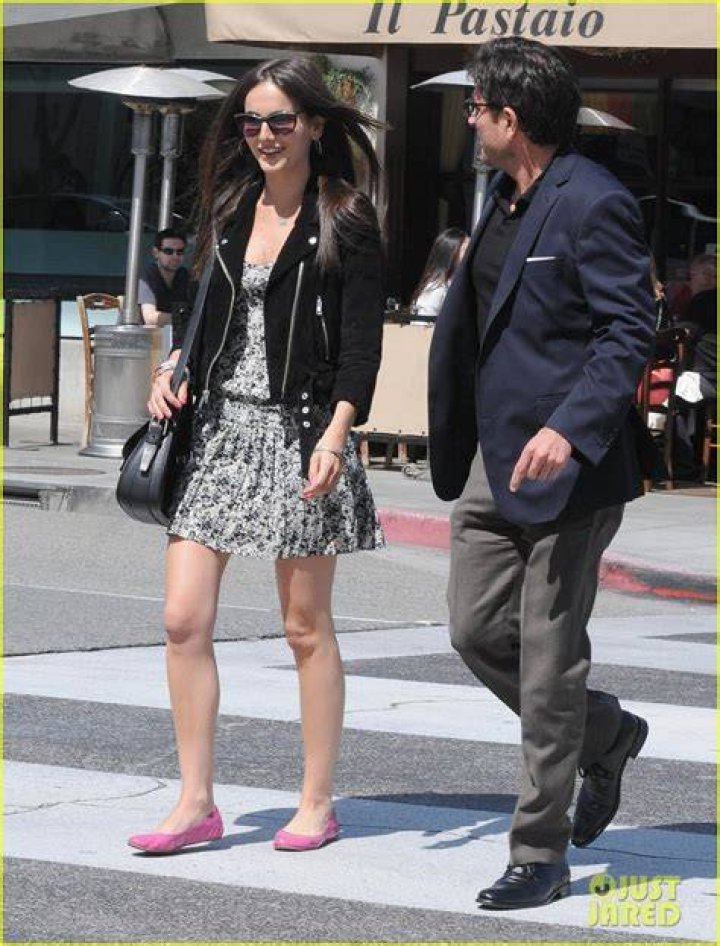 Camilla Belle Il Pastaio with Mystery Male! Camilla Belle Photo