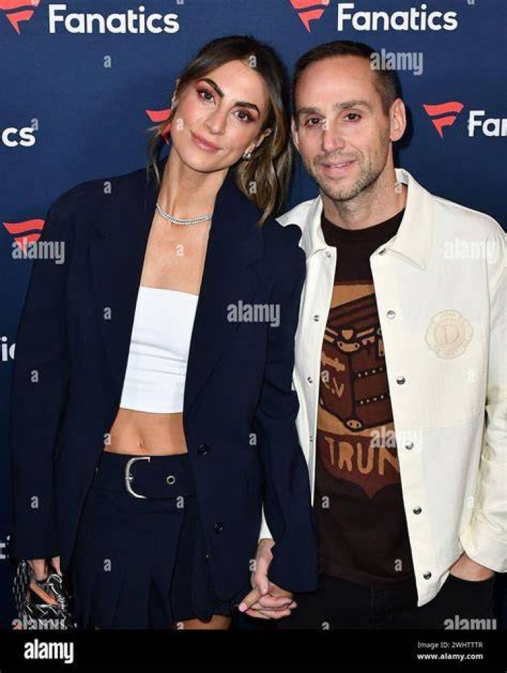 Camille Fishel, Michael Rubin, and Kylie Rubin arrive at Michael Rubin