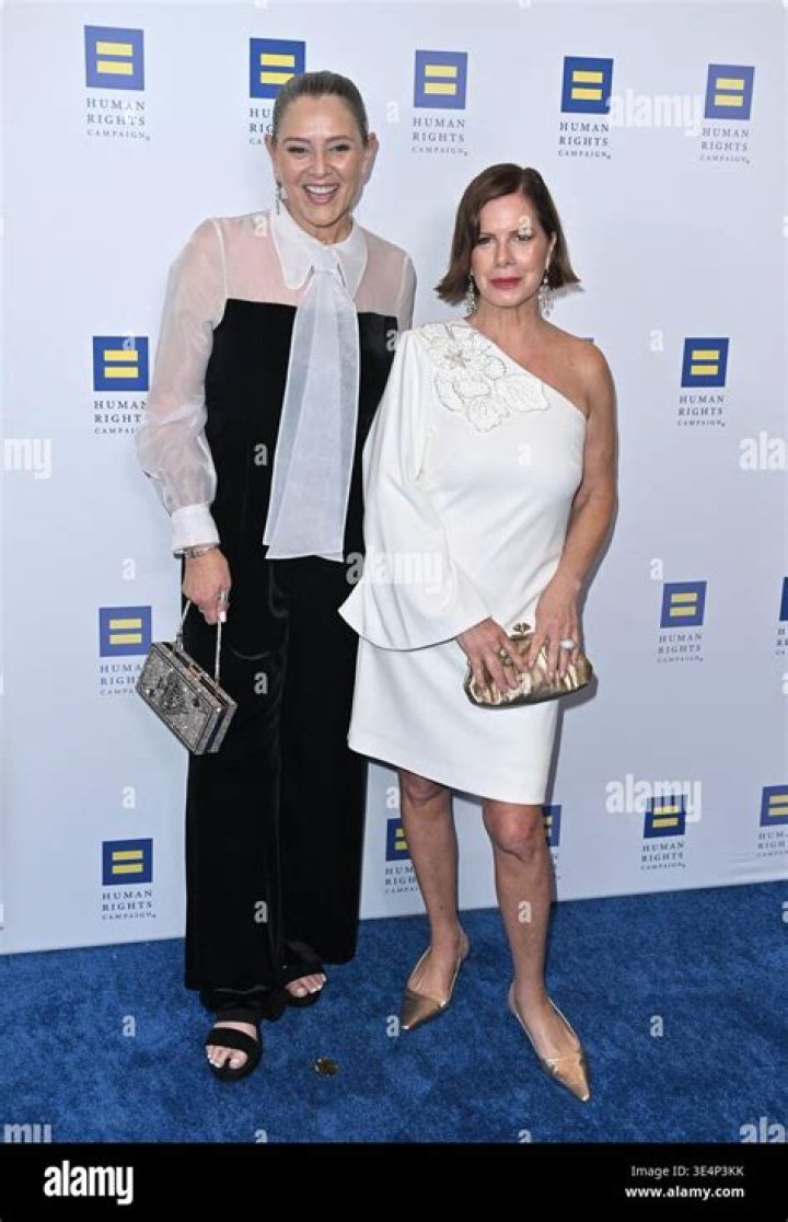 Camryn Manheim and Marcia Gay Harden from Celebs at 2018 Women's March