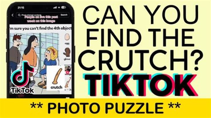 Can you find the crutch in the picture? 4th Object puzzle stumps netizens