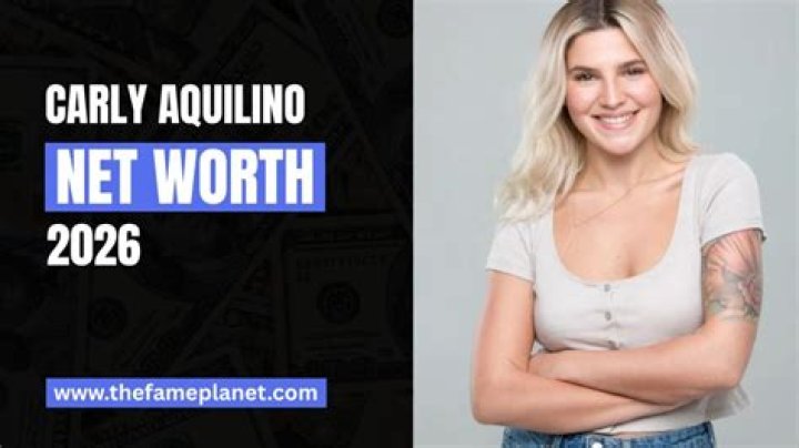 Carly Aquilino Height, Weight, Age, Net Worth, Family, Bio, Salary