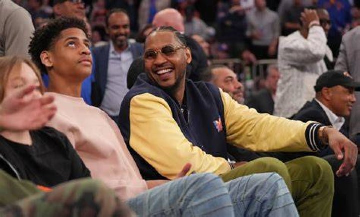 Carmelo Anthony and son Kiyan Beautiful Family, Family Love, Beautiful