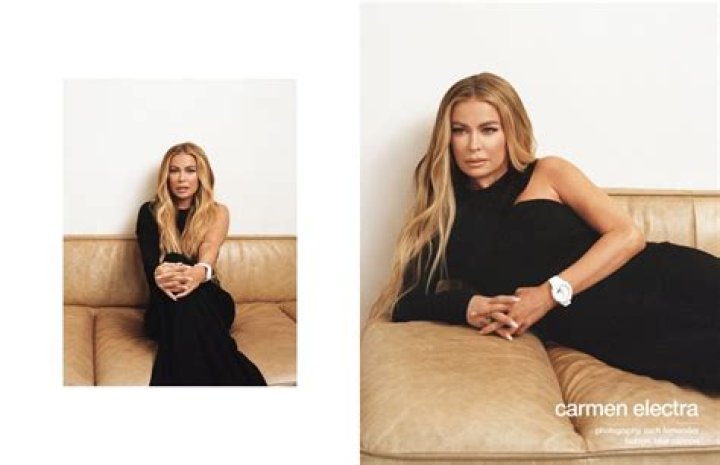 CARMEN ELECTRA for Schon Magazine, March 2022 HawtCelebs