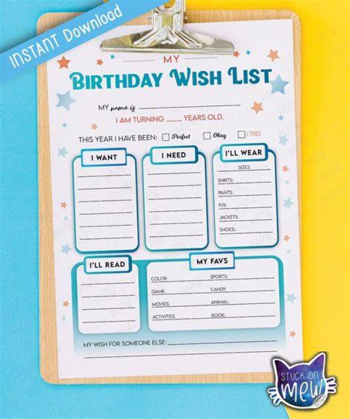 CAROL NAUGHTY BIRTHDAY WISH LIST UNEXPECTED CELEBRITY CRUSH