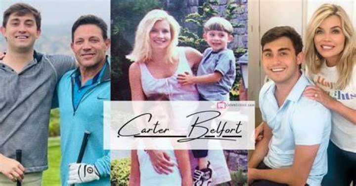 Carter Belfort Son of Jordan Belfort and Nadine Caridi Jordan