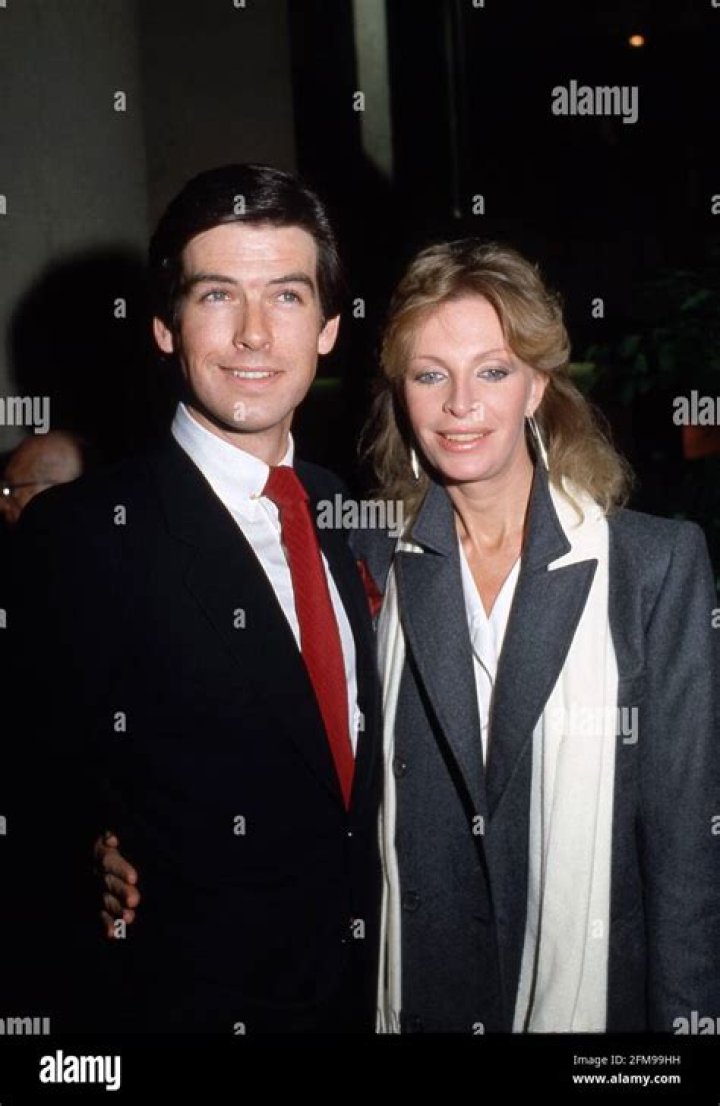 Cassandra Harris and Pierce Brosnan Pierce brosnan, Cassandra harris