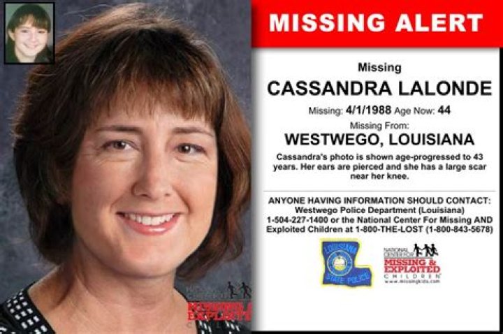 CASSANDRA LALONDE, Age Now 44, Missing 04/01/1988. Missing From