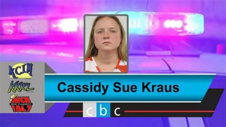 Cassidy Kraus mugshot Cassidy Kraus mugshot
