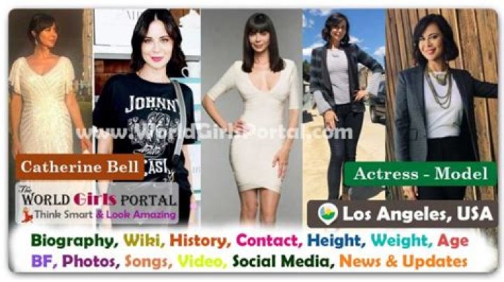 Catherine Bell Biography, Age, Height, Husband mrDustBin