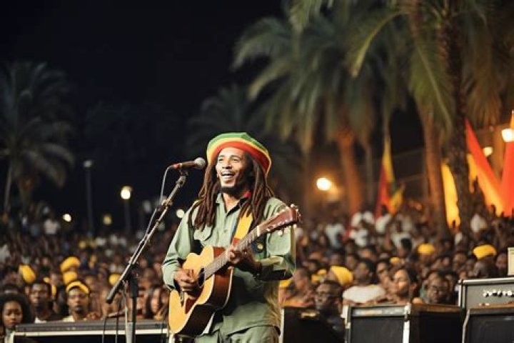Celebrating Bob Marley's Birthday with Eden Marley. &mdash; Melanie