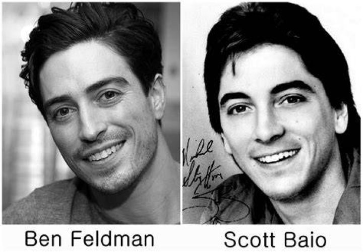 Celebrity Doppelganger Ben Feldman looks like Scott Baio. Ben