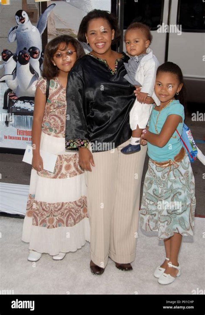 Chandra wilson and kids Banque de photographies et d’images à haute