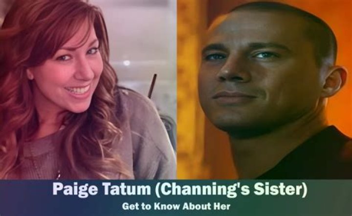 Channing Tatum Siblings Paige Tatum, Christopher Anderson