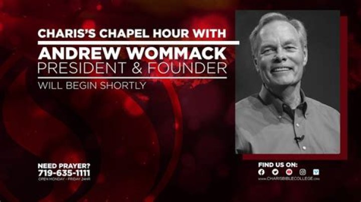 Chapel with Andrew Wommack January 13, 2017 YouTube