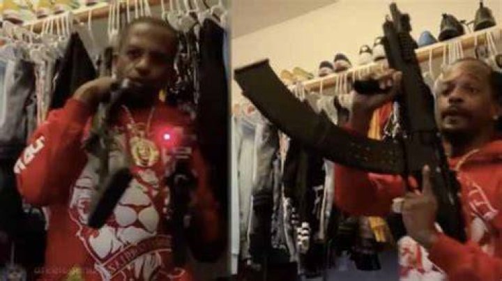 Charleston White shows his arsenal 😨😨