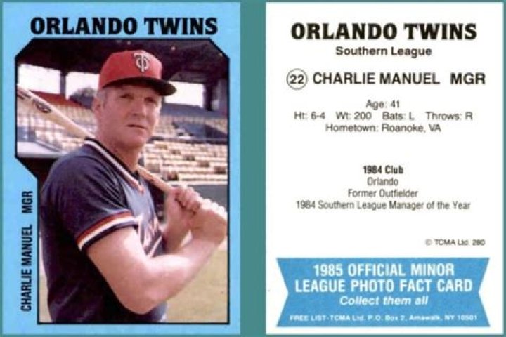Charlie Manuel Minnesota Twins Twins baseball, Minnesota twins