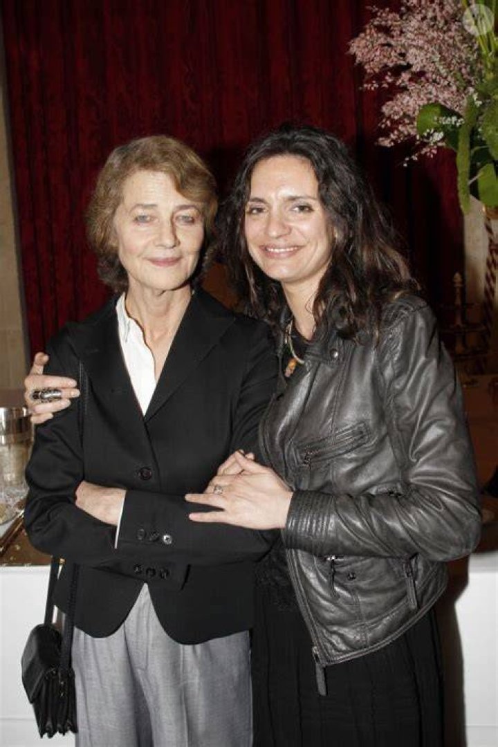 Charlotte Rampling et Emilie Jarre au palais de l'Elys&eacute;e le 14 mars