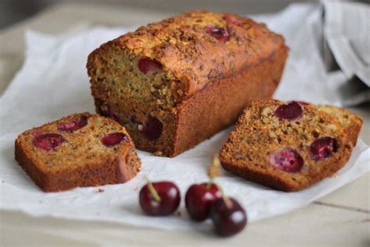 cherry zucchini loaf