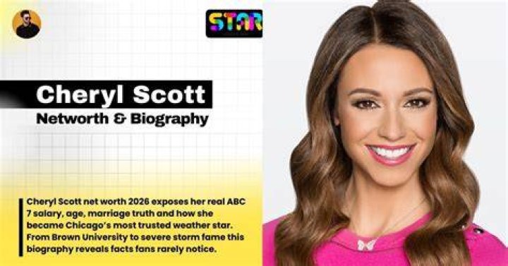 Cheryl Scott&rsquo;s biography age, salary, net worth, is she married
