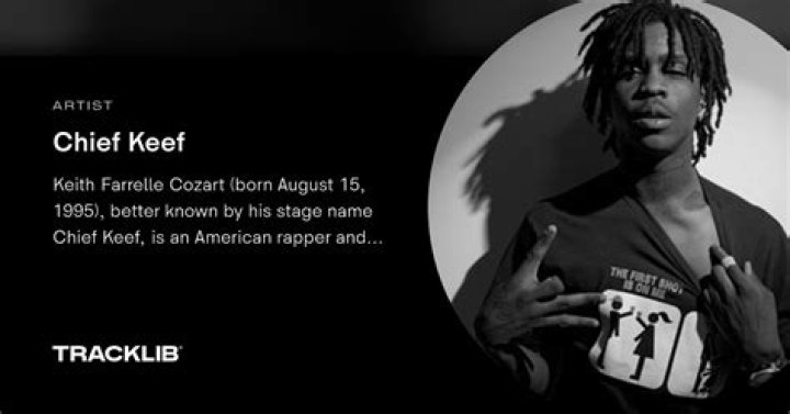 Chief Keef on Tracklib Sample Instantly