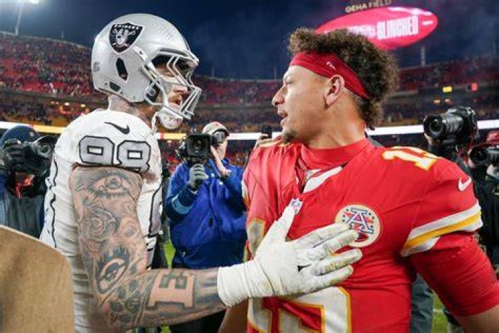 Chiefs star Patrick Mahomes reveals baby son's face for first time as