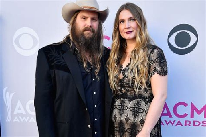 Chris Stapleton and His Wife Baby No. 5