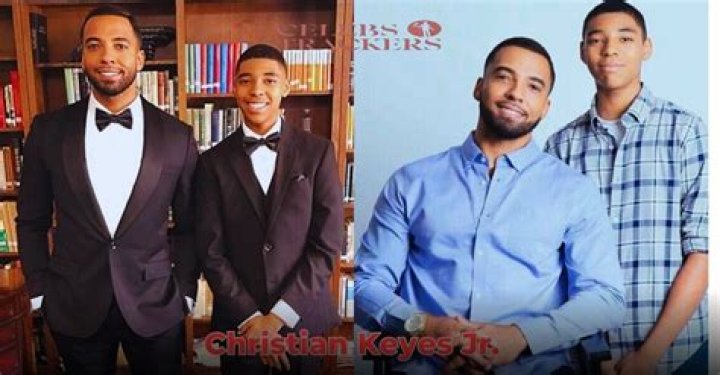 Christian Keyes & His Son Christian keyes, Happy fathers day