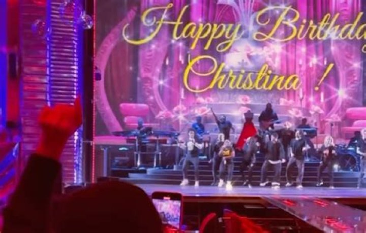 Christina Aguilera Celebrates Birthday With ExHusband, Son