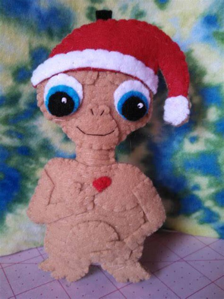 Christmas baby alien Christmas felt Christmas toys Etsy