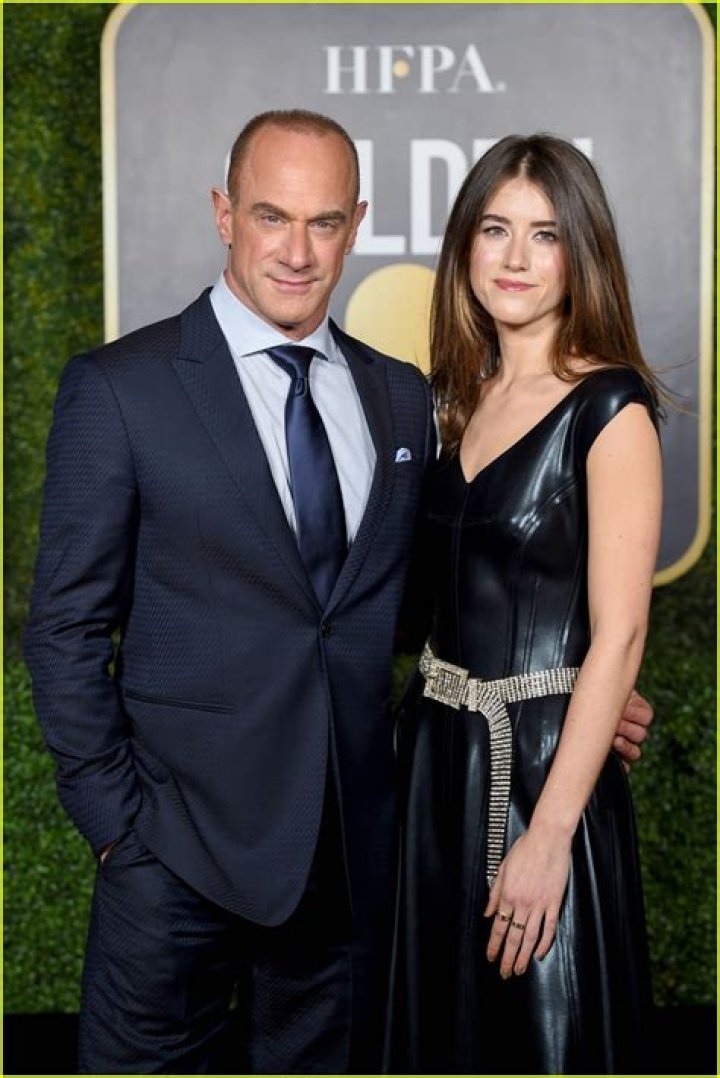 Christopher Meloni Brings Daughter Sophia To Golden Globes 2021 Photo