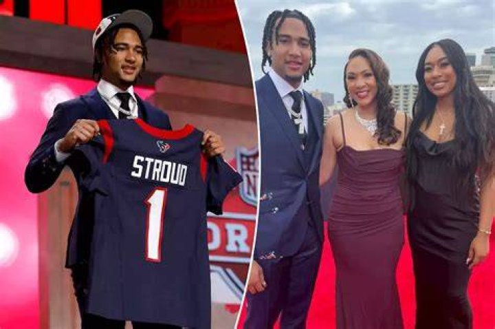 C.J. Stroud&rsquo;s mom, sister are breakout stars of 2023 NFL Draft