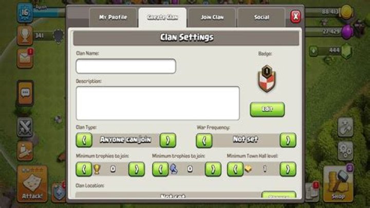 Clash of Clans Clan Search/Preview Clash of clans, Clan, Troops